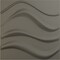 Ekena Millwork 19 5/8in. W x 19 5/8in. H Wave EnduraWall Decorative 3D Wall Panel Covers 2.67 Sq. Ft. WP20X20WVISG - alternate 1